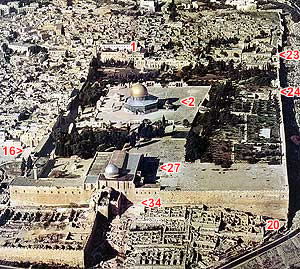 The Temple mount Today.