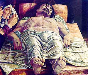 MANTEGNA: Dead Christ.