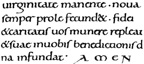 benedictional