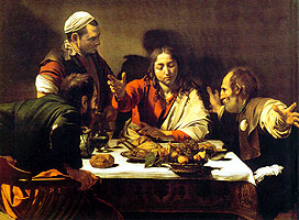 The supper at Emmaus-Caravaggio