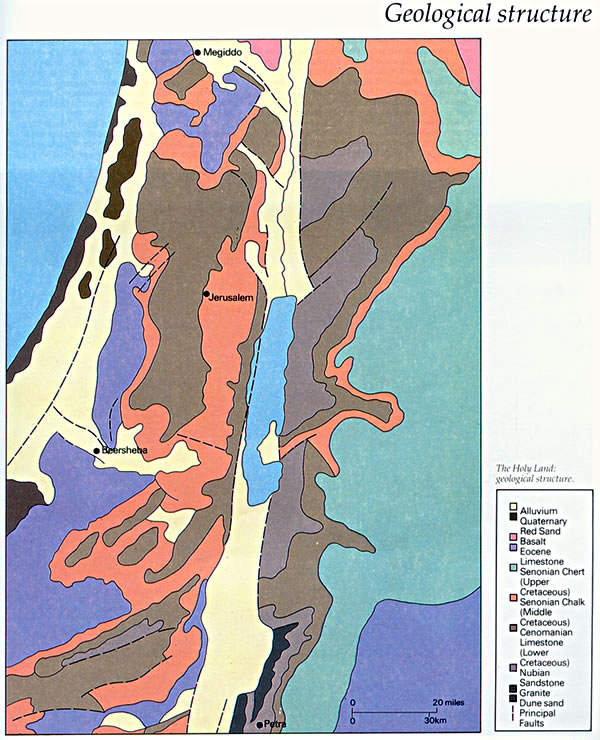 Holy Land - Geology.